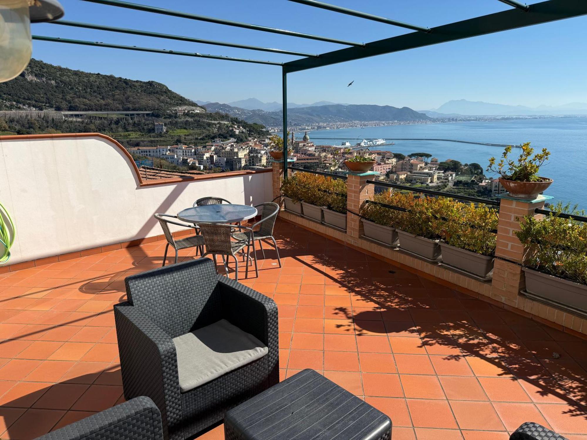 Casa Gabriella - Amalfi Coast - Free Parking - Full Sea View Vietri Exterior foto